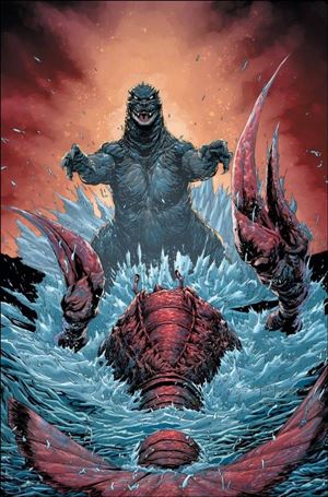Godzilla: Here There be Dragons issue 4-C Tyler Kirkham 1:10 Virgin Cover