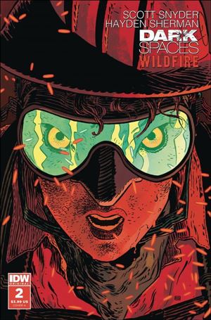 Dark Spaces: Wildfire issue 2 Hayden Sherman Cover