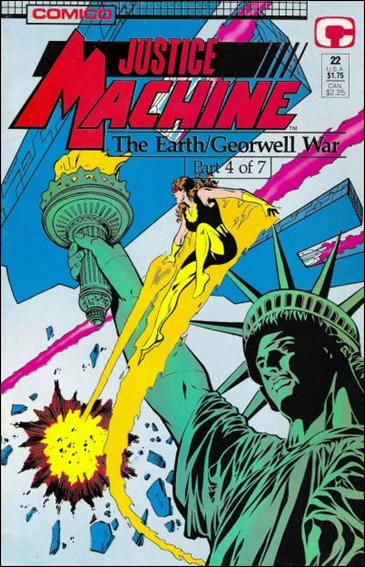 Justice Machine (1987) issue 22