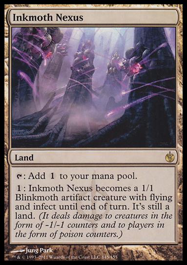 Magic the Gathering: Mirrodin Besieged (Base Set) card 145 Inkmoth Nexus