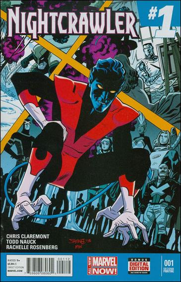 Nightcrawler (2014) issue 1-D Chris Samnee Cover (2nd Printing)