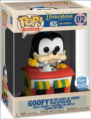 POP! Trains figure 2 Goofy on the Casey Jr. Circus Train Funko Shop