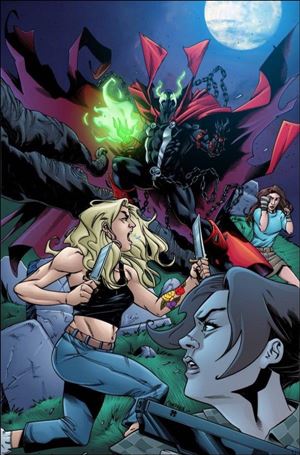 Deadliest Bouquet issue 5-B Spawn Cover
