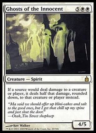 Magic the Gathering: Ravnica (Base Set)  card 20 Ghosts of the Innocent
