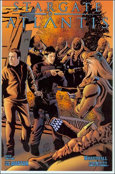 Stargate Atlantis: Wraithfall issue 2-D Wraparound Cover