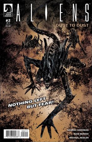 Aliens: Dust to Dust issue 2 Gabriel Hardman Cover