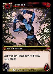 World of Warcraft: Heroes of Azeroth (Base Set) card 229 Besh'iah