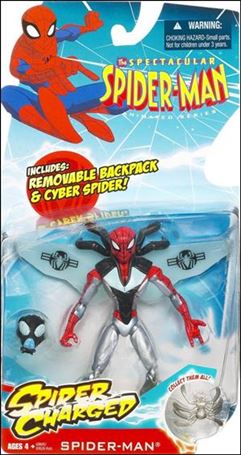 Spectacular Spider-Man (Animated) Spider Charged figure 14 Spider-Man (Removeable Backpack)
