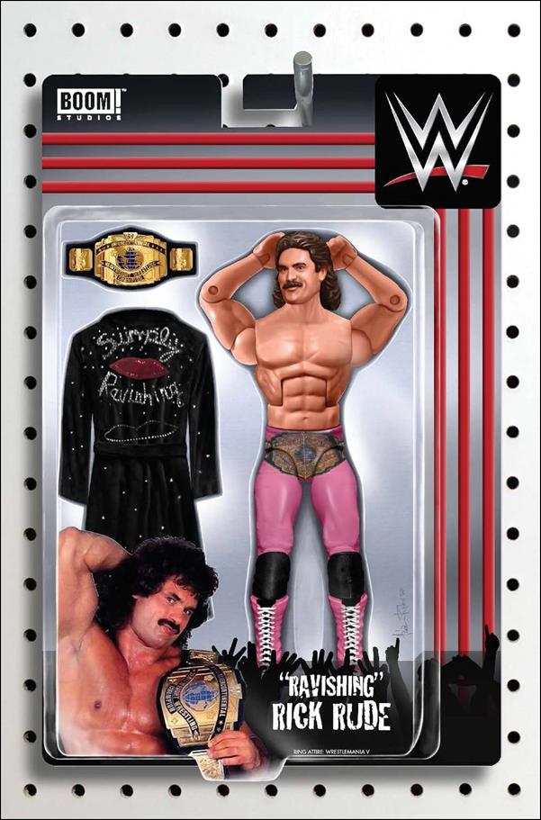WWE issue 6-B Adam Riches Action Figure Cover