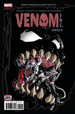 Amazing Spider-Man: Venom Inc. Omega issue 1 Ryan Stegman Cover