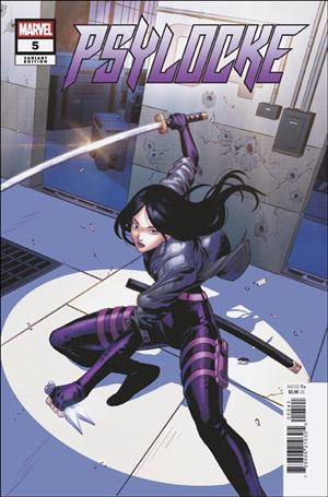 Psylocke (2025) issue 5-B Anand Ramcheron Cover