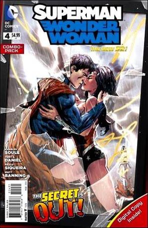 Superman/Wonder Woman issue 4-C Unbagged Tony Daniel Cover Combo Pack