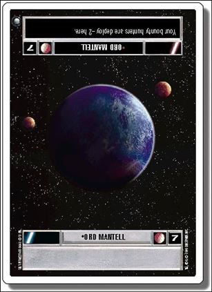 Star Wars: Hoth Revised (Base Set) card 70 Ord Mantell