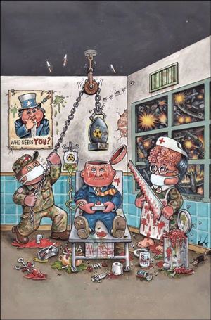 Garbage Pail Kids: Origins issue 1-K Tom Bunk 1:25 Virgin Cover