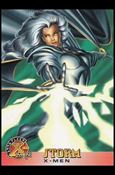 1996 Fleer X-Men Wal-Mart (Base Set) card 12 Storm