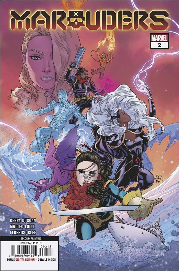 Marauders (2019) issue 2-C Russell Dauterman Cover (2nd Printing)
