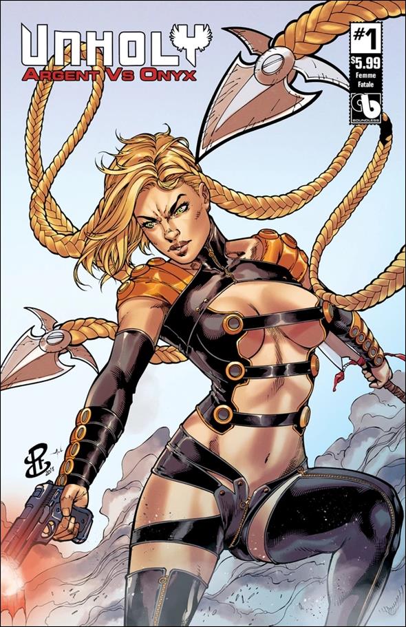 Unholy: Argent vs Onyx issue 1-B Femme Fatale