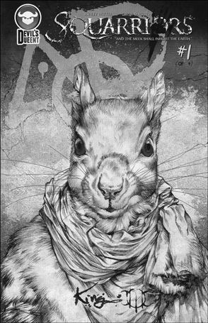 Squarriors (2014) issue 1-F Ashley Witter AOD Special Edition Sketch Cover