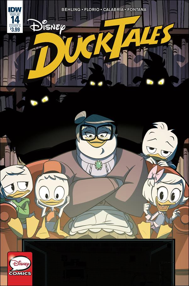 Ducktales (2017) issue 14 Watching TV Cover