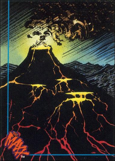 Maxx (Base Set) card 15 The Volcano