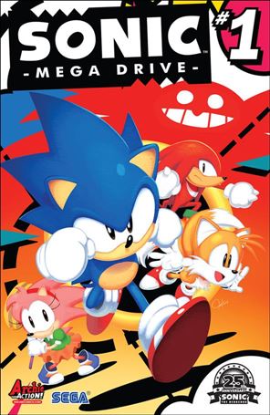 Sonic: Mega Drive Cover Image 1