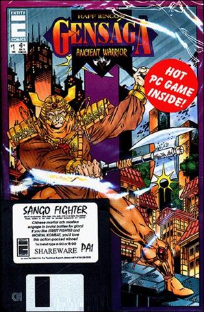 Gensaga issue 1-B Polybagged with Sango Fighter PC Game