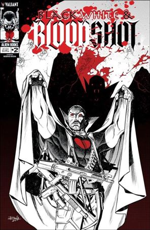 Black White & Bloodshot issue 2-B Rodrigo Rocha Cover
