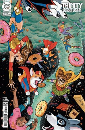 Trinity: Daughter of Wonder Woman issue 3-B Amanda Conner Cardstock Cover