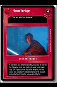 Star Wars: Cloud City Limited (Base Set) card 50 Release Your Anger