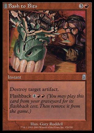 Magic the Gathering: Odyssey (Base Set) card 176 Bash to Bits