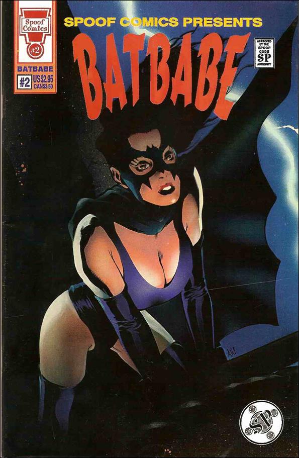 Spoof Comics Presents issue 2-B Batbabe Black & White Edition