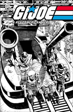 G.I. Joe: A Real American Hero (2023) issue 302-B Andy Kubert Black & White Cover