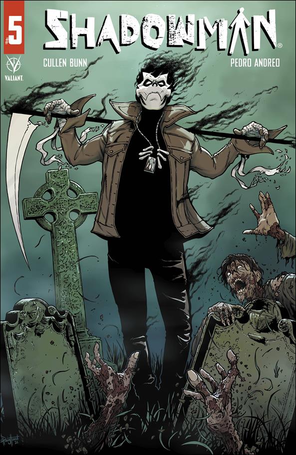 Shadowman (2021) issue 5 Jon Davis-Hunt Cover