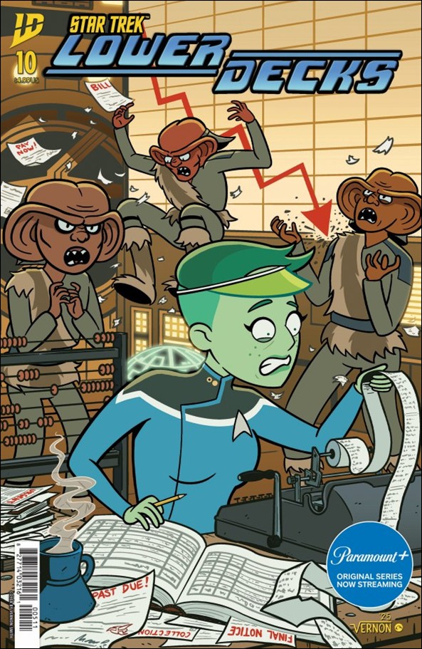 Star Trek: Lower Decks (2024) issue 10 Vernon Smith Cover