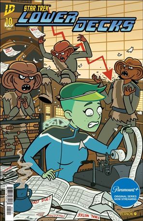 Star Trek: Lower Decks (2024) issue 10 Vernon Smith Cover