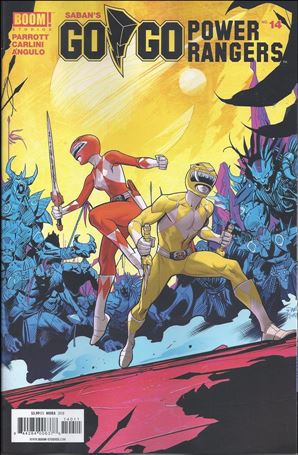 Saban's Go Go Power Rangers issue 14 Dan Mora Cover