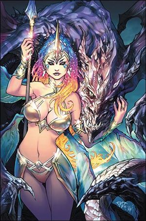 Michael Turner's Soulfire (2013) issue 1-G Paolo Pantalena Islander Comics Virgin Cover 1/200