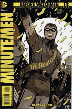 Before Watchmen: Minutemen issue 1-B Polybagged Darwyn Cooke Cover Combo Pack