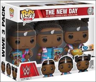 Pop! WWE Multi-Packs figure nn3 The New Day w/Booty O's FYE Exclusive