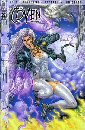 Coven (1997) issue 2-B Standard Leaping Cover