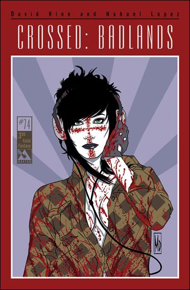 Crossed: Badlands issue 74-D Fatal Fantasy Cover