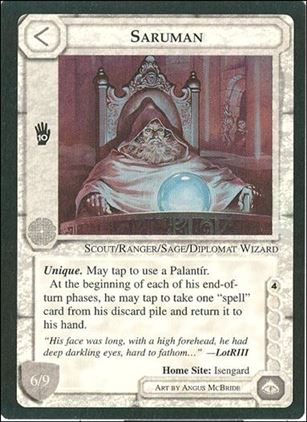 Middle-Earth: The Wizards (Base Set) card 379 Saruman