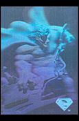 Superman Holo Series (Silver Hologram Base Set) card 41 The Solution