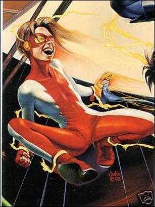DC Versus Marvel / Marvel Versus DC (Impact Subset) card 17 Impulse