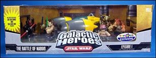 Star Wars: Galactic Heroes Cinema Scenes figure 8 Battle of Naboo (Toys R Us Exclusive)