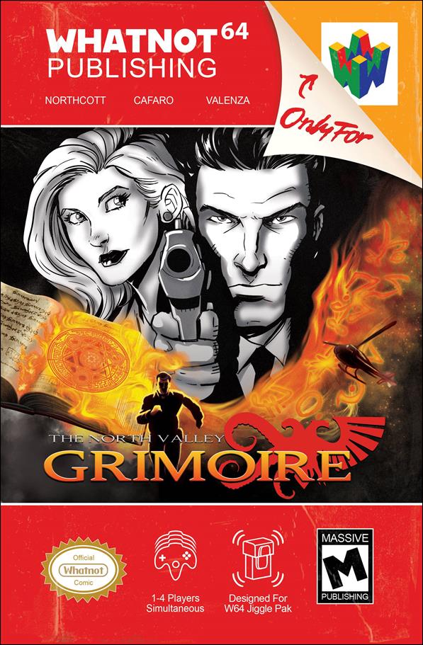 North Valley Grimoire issue 1-E Calero & Richardson Video Game Homage Cover