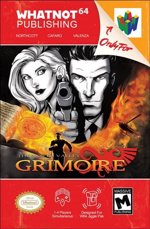 North Valley Grimoire issue 1-E Calero & Richardson Video Game Homage Cover