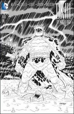 Dark Knight III: The Master Race issue 1-NY Darwyn Cooke Graham Crackers Black & White Cover