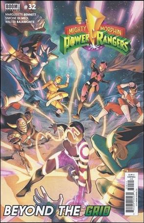 Mighty Morphin Power Rangers issue 32 Jamal Campbell Cover