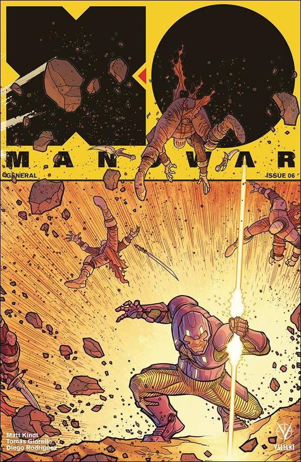 X-O Manowar (2017) issue 6-C Ryan Bodenheim 1:20 Cover